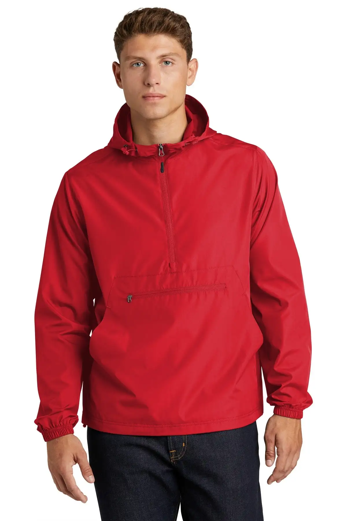 Sport-Tek Men's Packable Anorak - Image 6