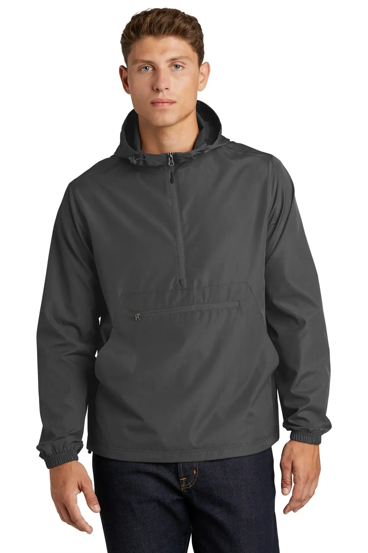 Sport-Tek Men's Packable Anorak - Image 2