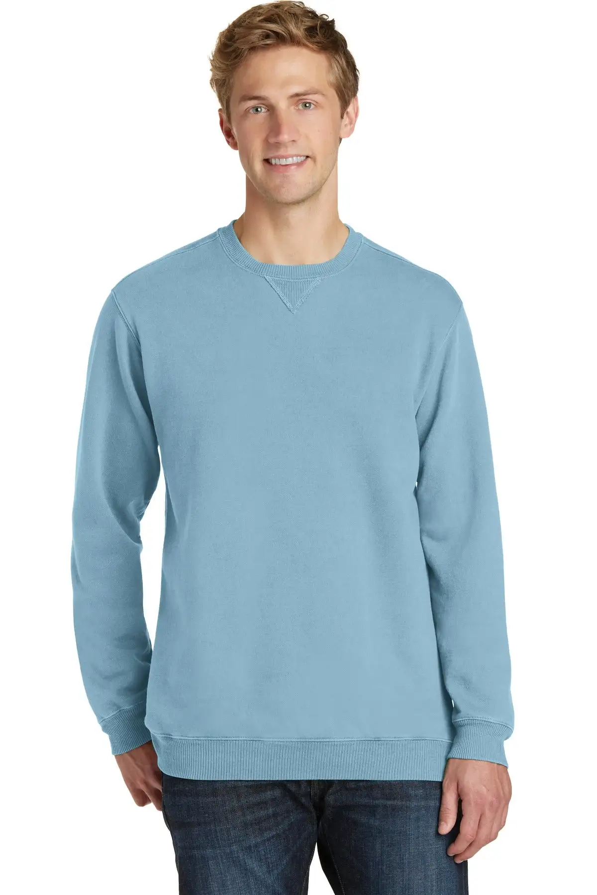 Port & Company - Men's Beach Wash Garment-Dyed Sweatshirt - Image 18