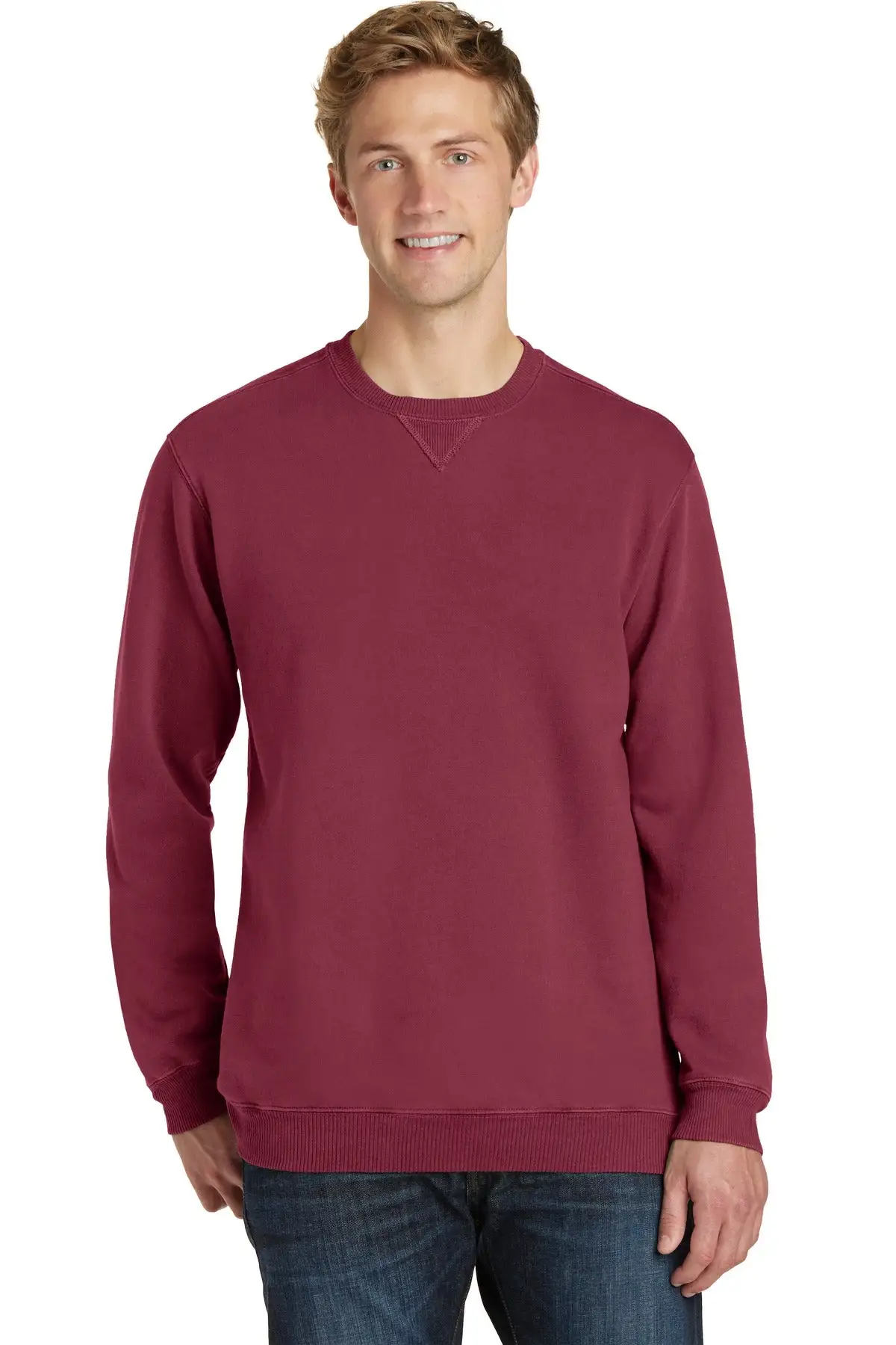 Port & Company - Men's Beach Wash Garment-Dyed Sweatshirt - Image 22
