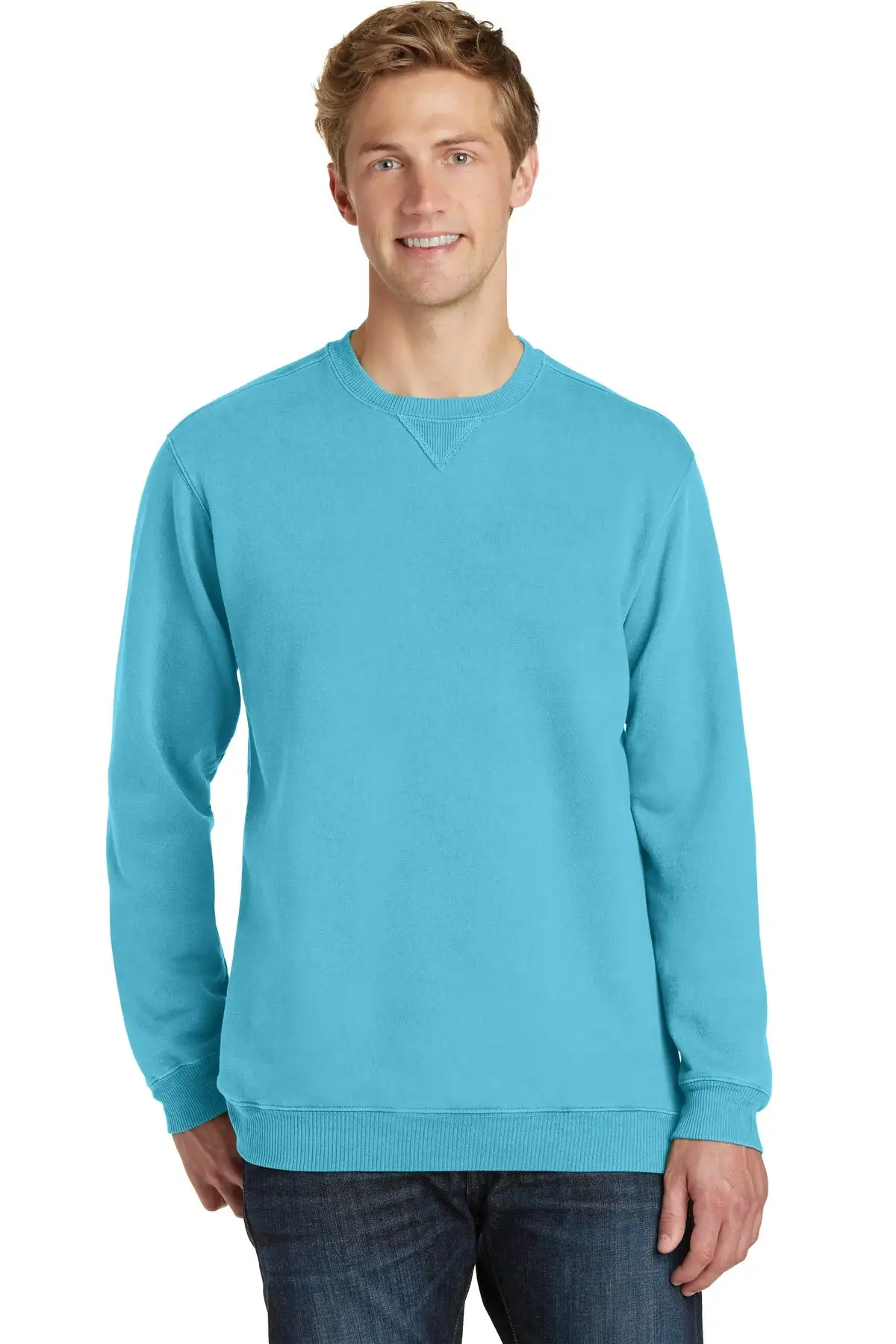 Port & Company - Men's Beach Wash Garment-Dyed Sweatshirt - Image 14