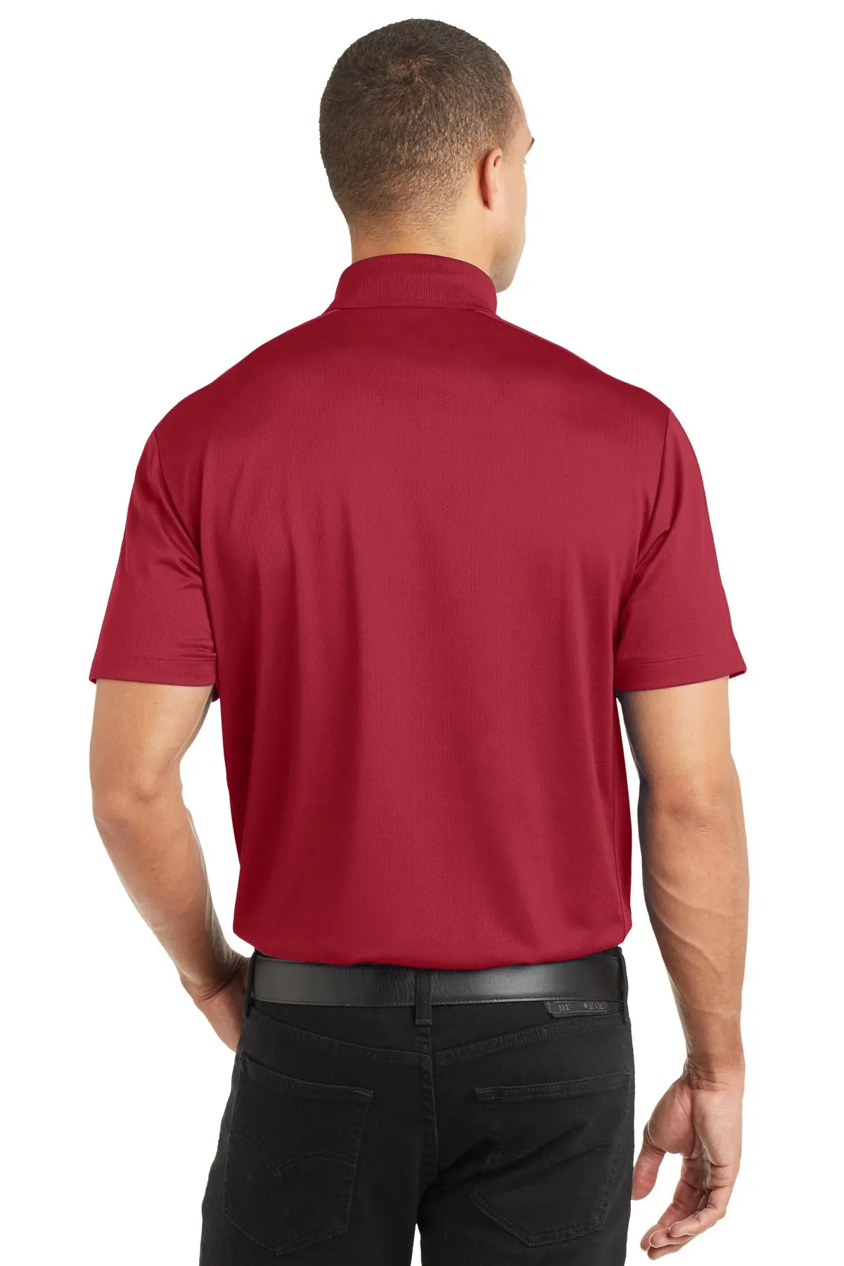 Port Authority Men's Diamond Jacquard Polo. K569 - Image 7
