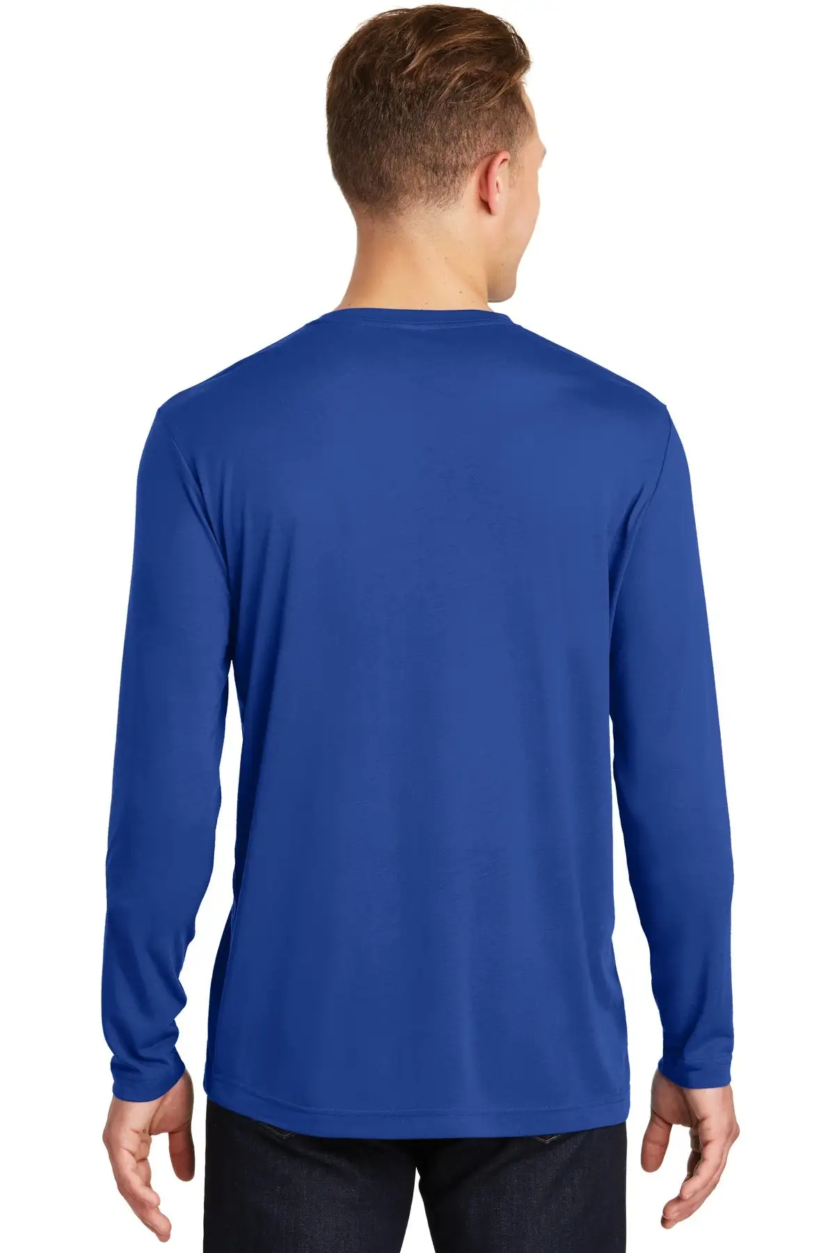 Sport-Tek Men's Long Sleeve PosiCharge Competitor Cotton Touch Tee. ST450LS - Image 26