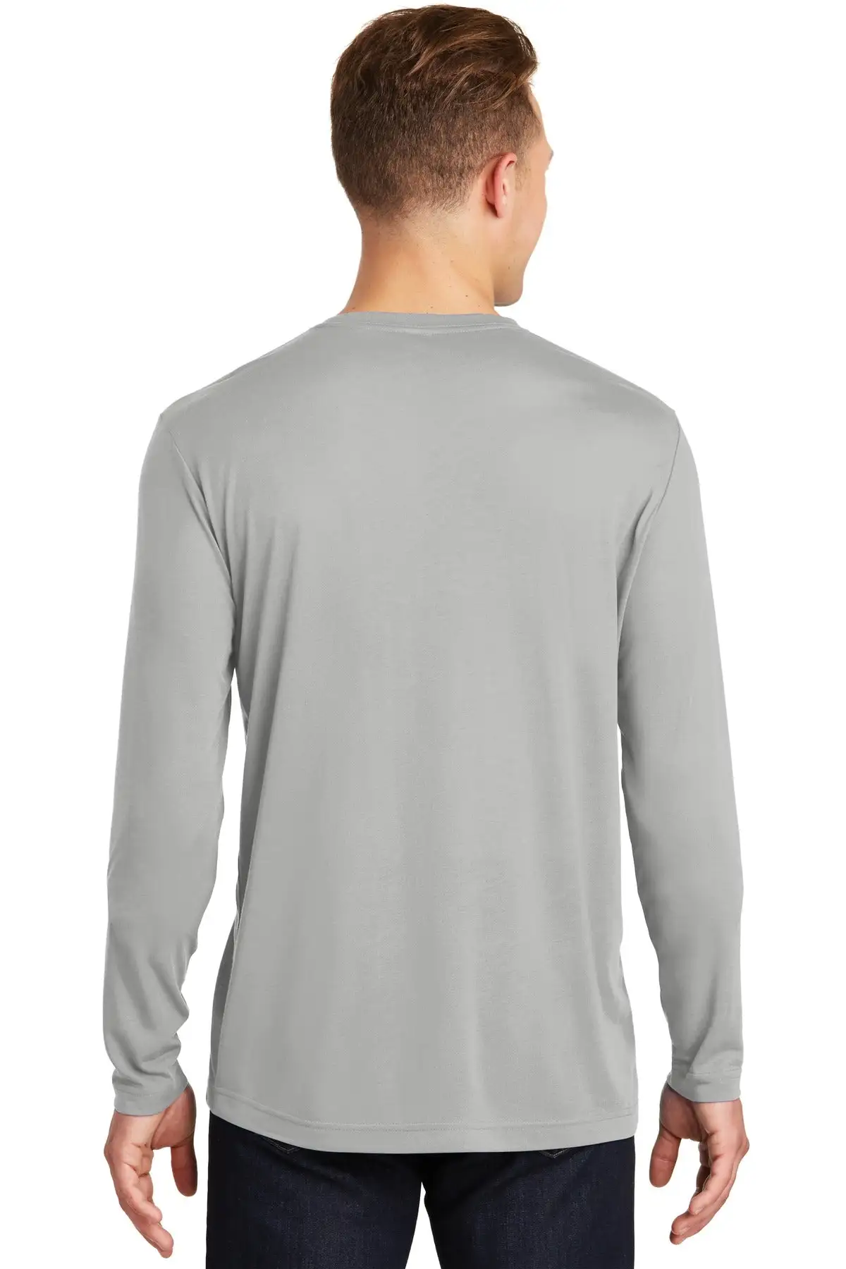 Sport-Tek Men's Long Sleeve PosiCharge Competitor Cotton Touch Tee. ST450LS - Image 22