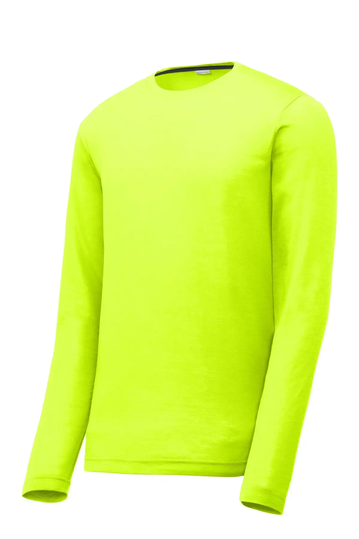 Sport-Tek Men's Long Sleeve PosiCharge Competitor Cotton Touch Tee. ST450LS - Image 4