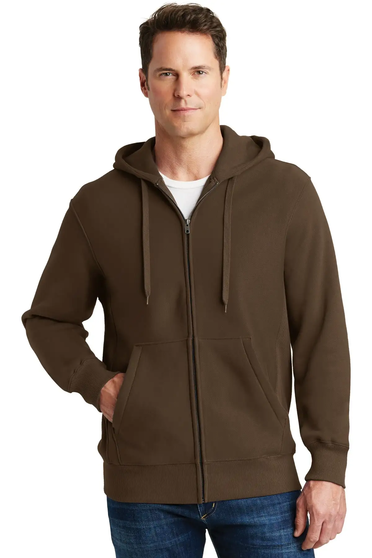 Sport-Tek Men's Super Heavyweight Full-Zip Hooded Sweatshirt - Image 13