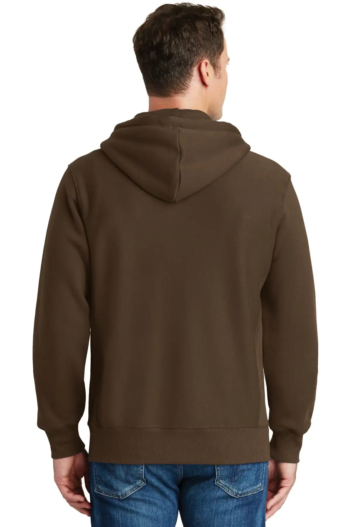 Sport-Tek Men's Super Heavyweight Full-Zip Hooded Sweatshirt - Image 14
