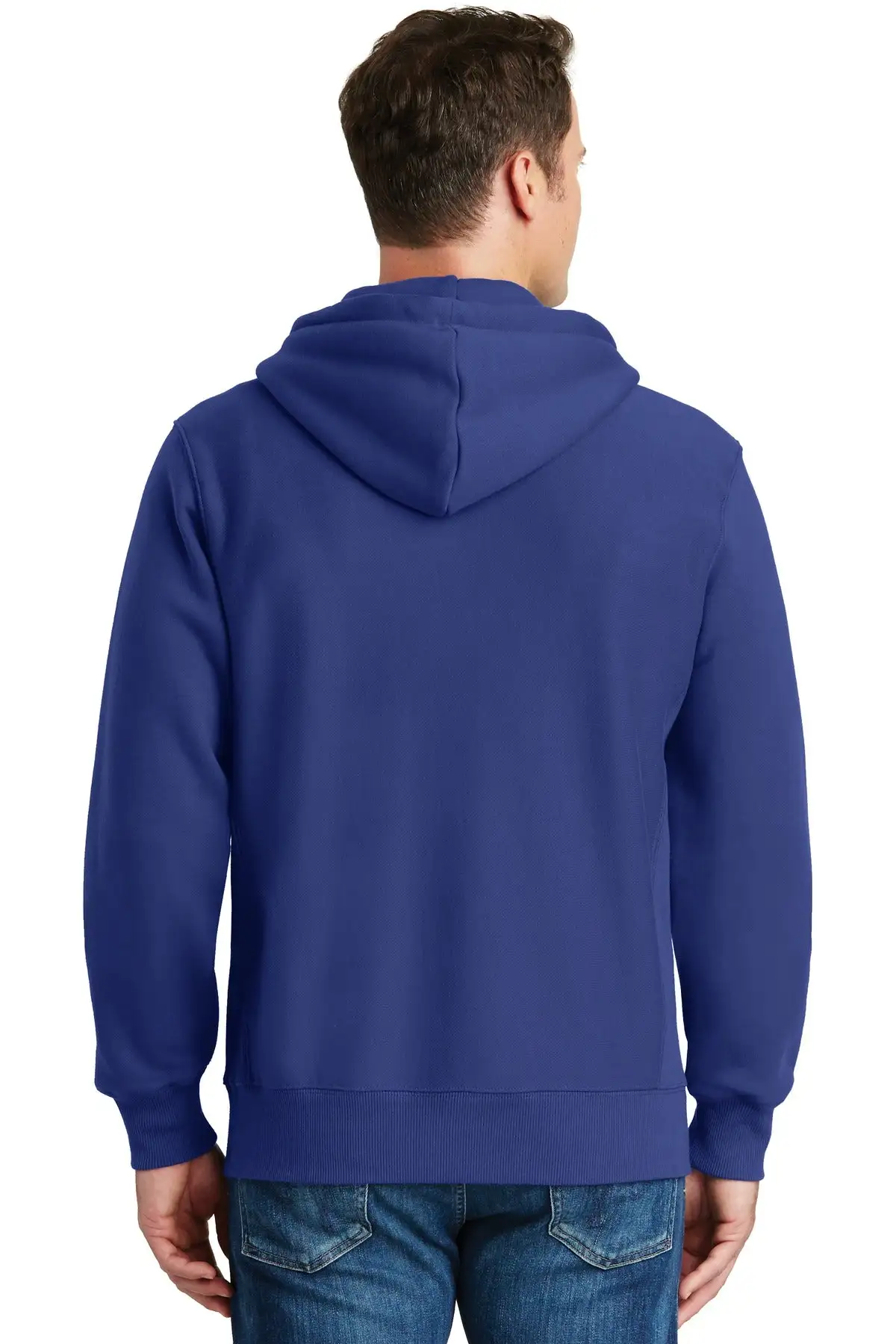 Sport-Tek Men's Super Heavyweight Full-Zip Hooded Sweatshirt - Image 6