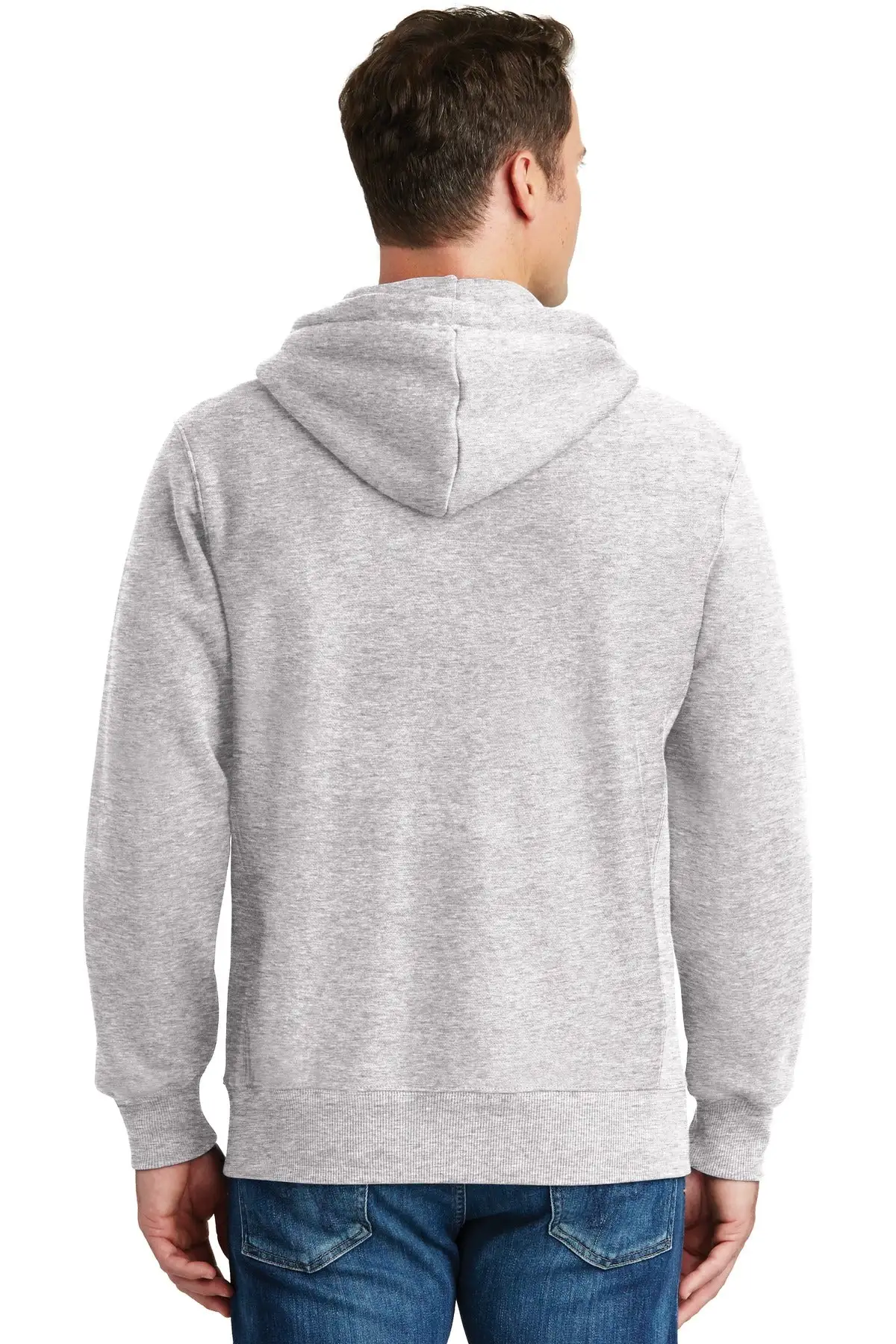 Sport-Tek Men's Super Heavyweight Full-Zip Hooded Sweatshirt - Image 3