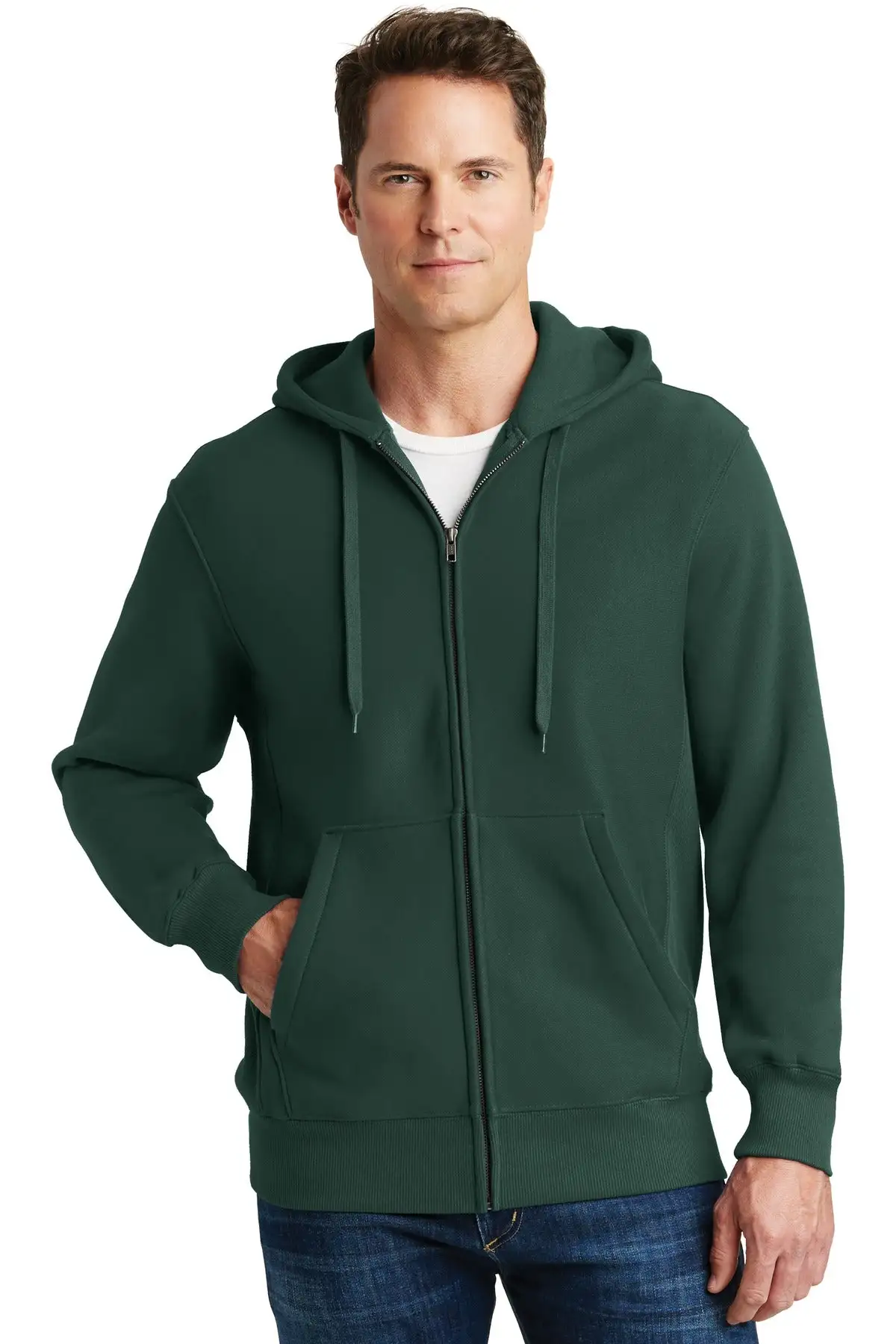Sport-Tek Men's Super Heavyweight Full-Zip Hooded Sweatshirt - Image 17