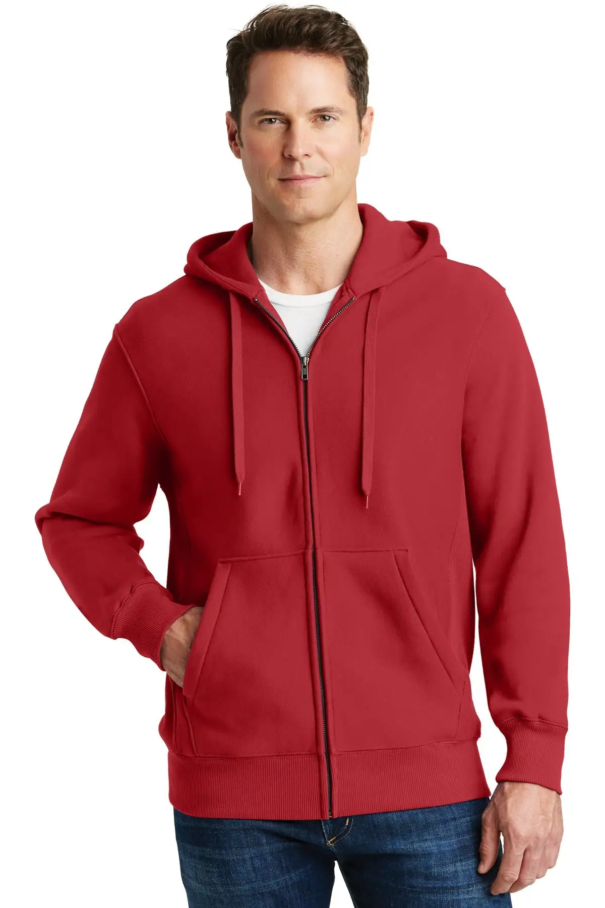 Sport-Tek Men's Super Heavyweight Full-Zip Hooded Sweatshirt - Image 9