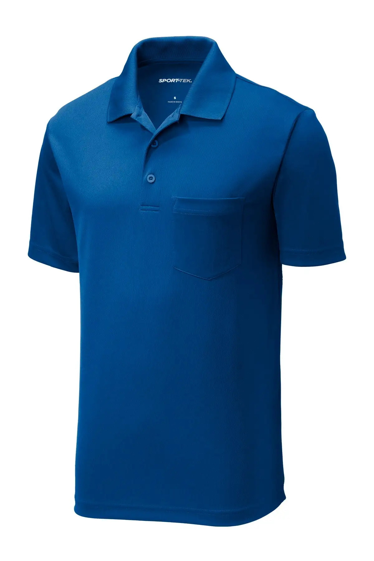 Sport-Tek Men's PosiCharge RacerMesh Pocket Polo - Image 8