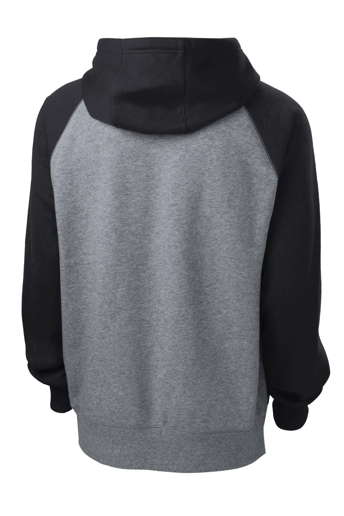 Sport-Tek Men's Raglan Colorblock Pullover Hooded Sweatshirt - Image 9