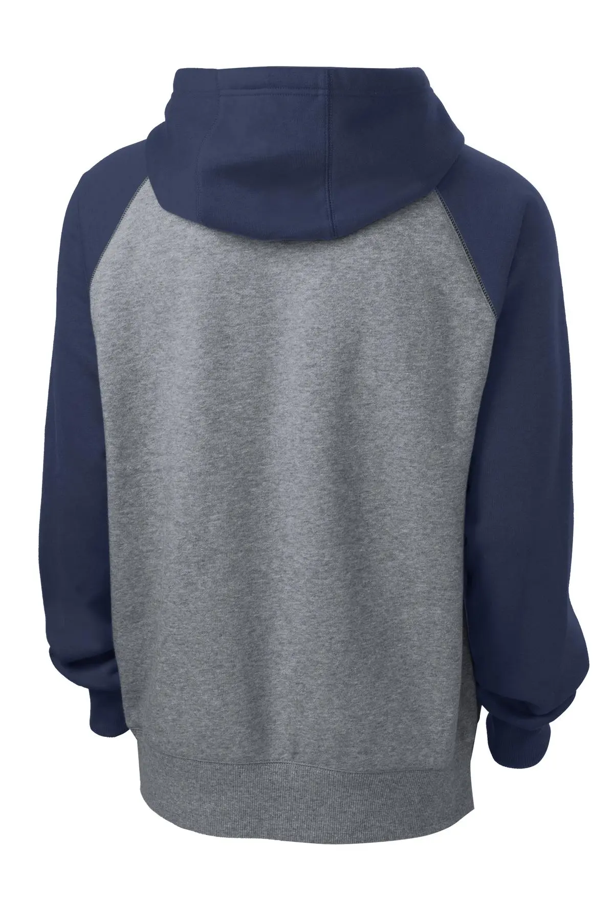 Sport-Tek Men's Raglan Colorblock Pullover Hooded Sweatshirt - Image 12