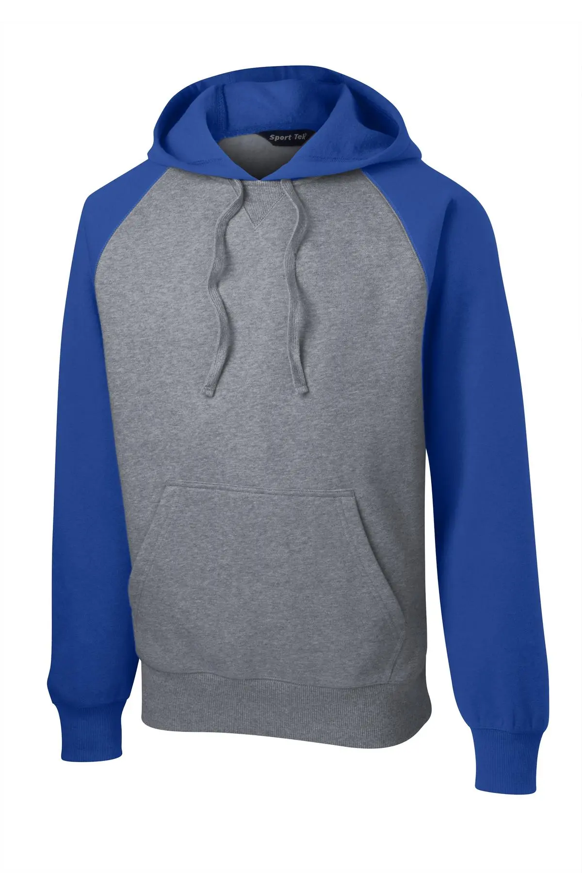 Sport-Tek Men's Raglan Colorblock Pullover Hooded Sweatshirt - Image 19