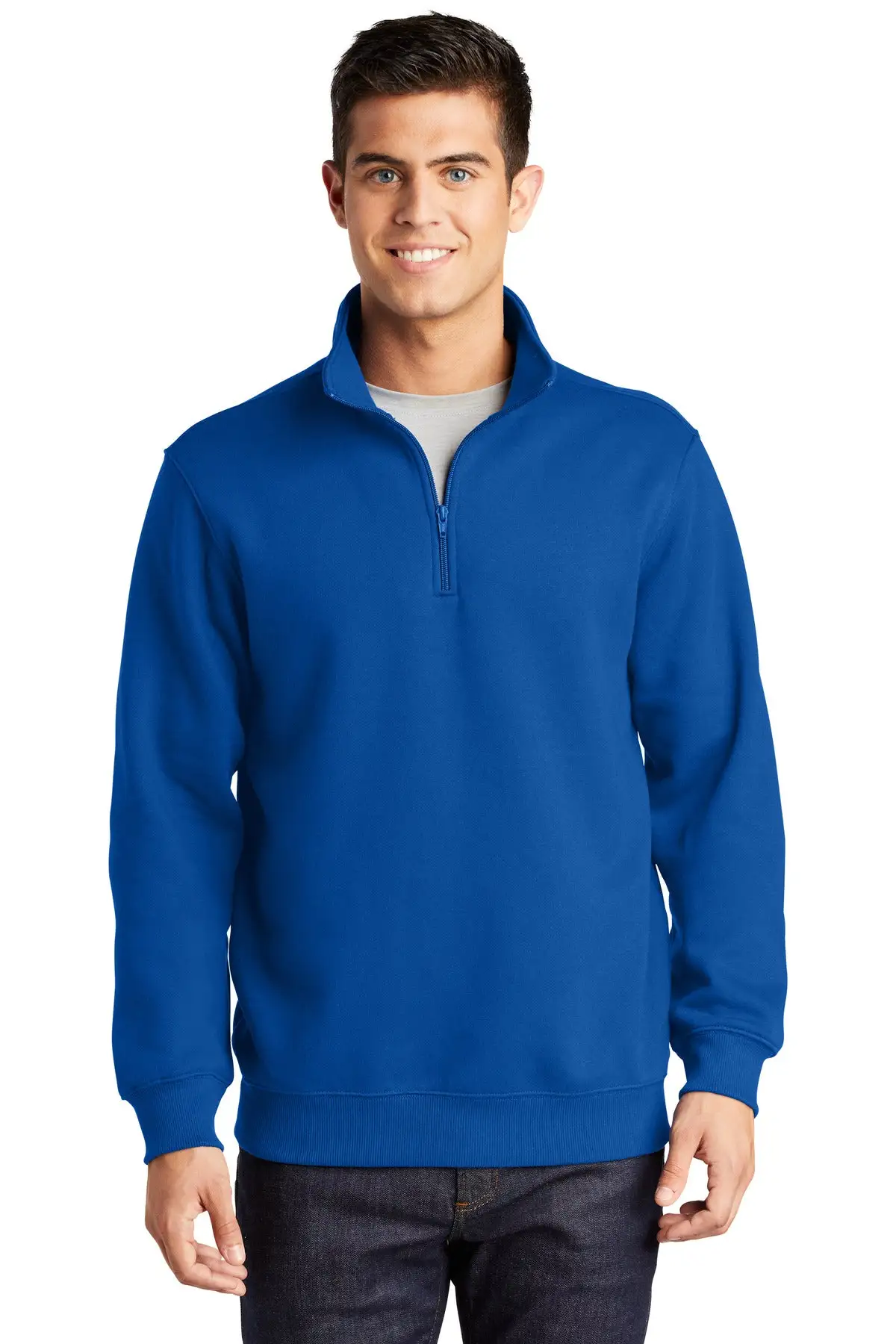 Sport-Tek Men's Tall 1/4-Zip Sweatshirt - Image 18