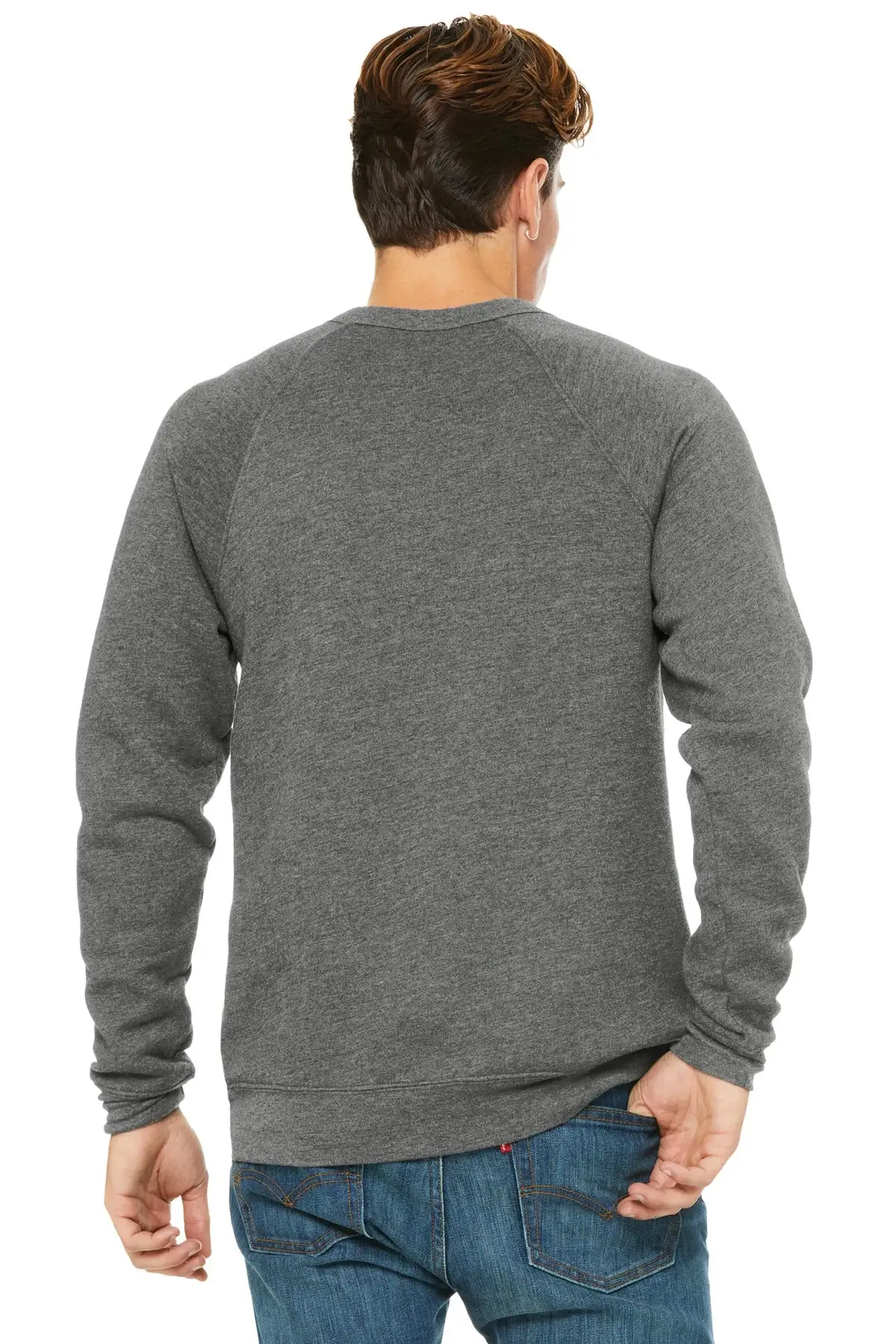 Bella + Canvas BELLA+CANVAS Men's Sponge Fleece Raglan Sweatshirt BC3901 - Image 19