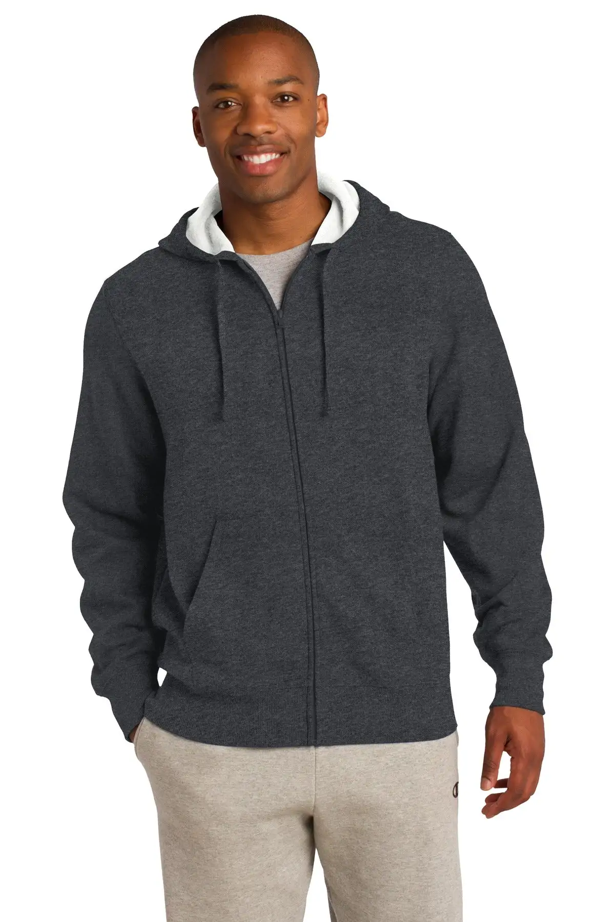Sport-Tek Men's Full-Zip Hooded Sweatshirt - Image 22