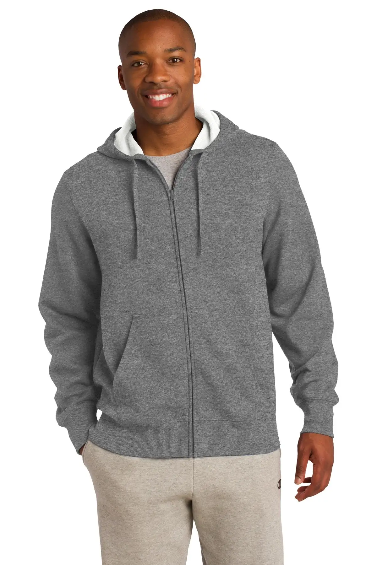 Sport-Tek Men's Full-Zip Hooded Sweatshirt - Image 14