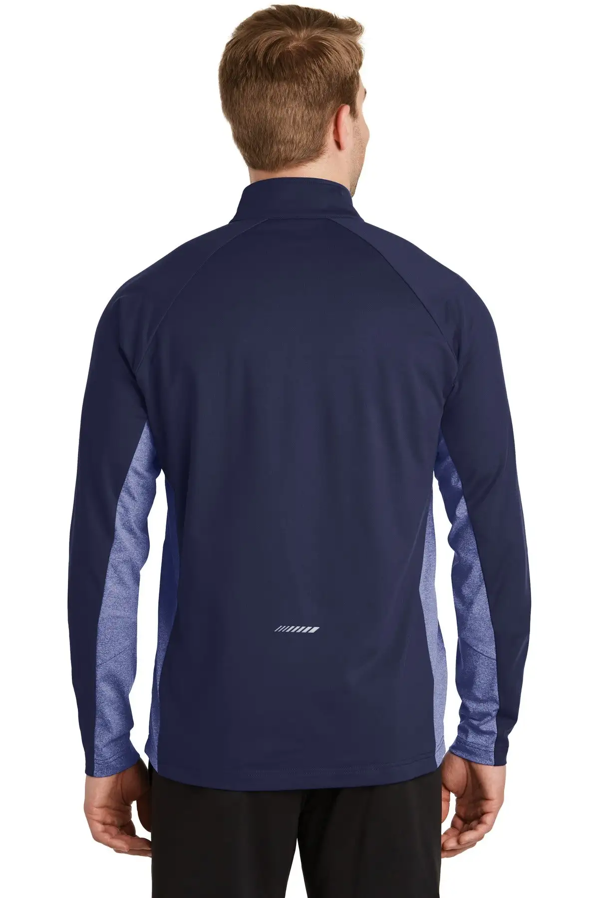 Sport-Tek Men's Sport-Wick Stretch Contrast 1/2-Zip Pullover - Image 10