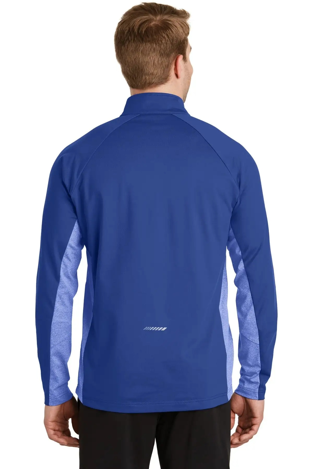 Sport-Tek Men's Sport-Wick Stretch Contrast 1/2-Zip Pullover - Image 14