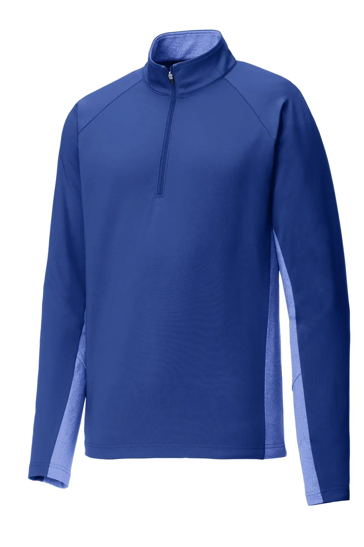 Sport-Tek Men's Sport-Wick Stretch Contrast 1/2-Zip Pullover - Image 15