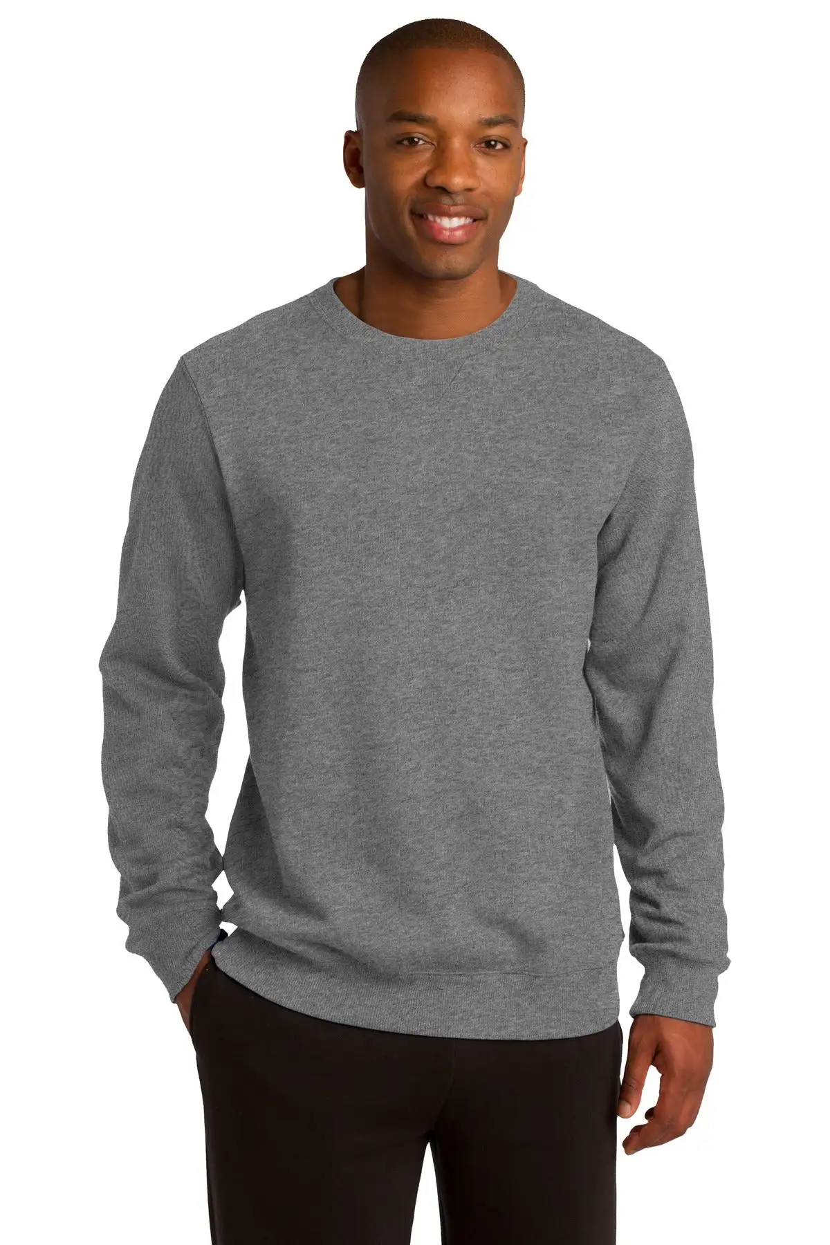Sport-Tek Men's Crewneck Sweatshirt - Image 6
