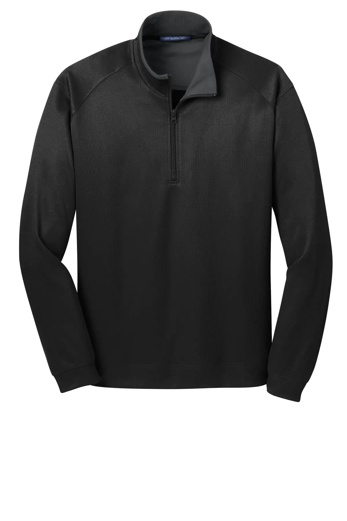 Port Authority Men's Vertical Texture 1/4-Zip Pullover. K805 - Image 8