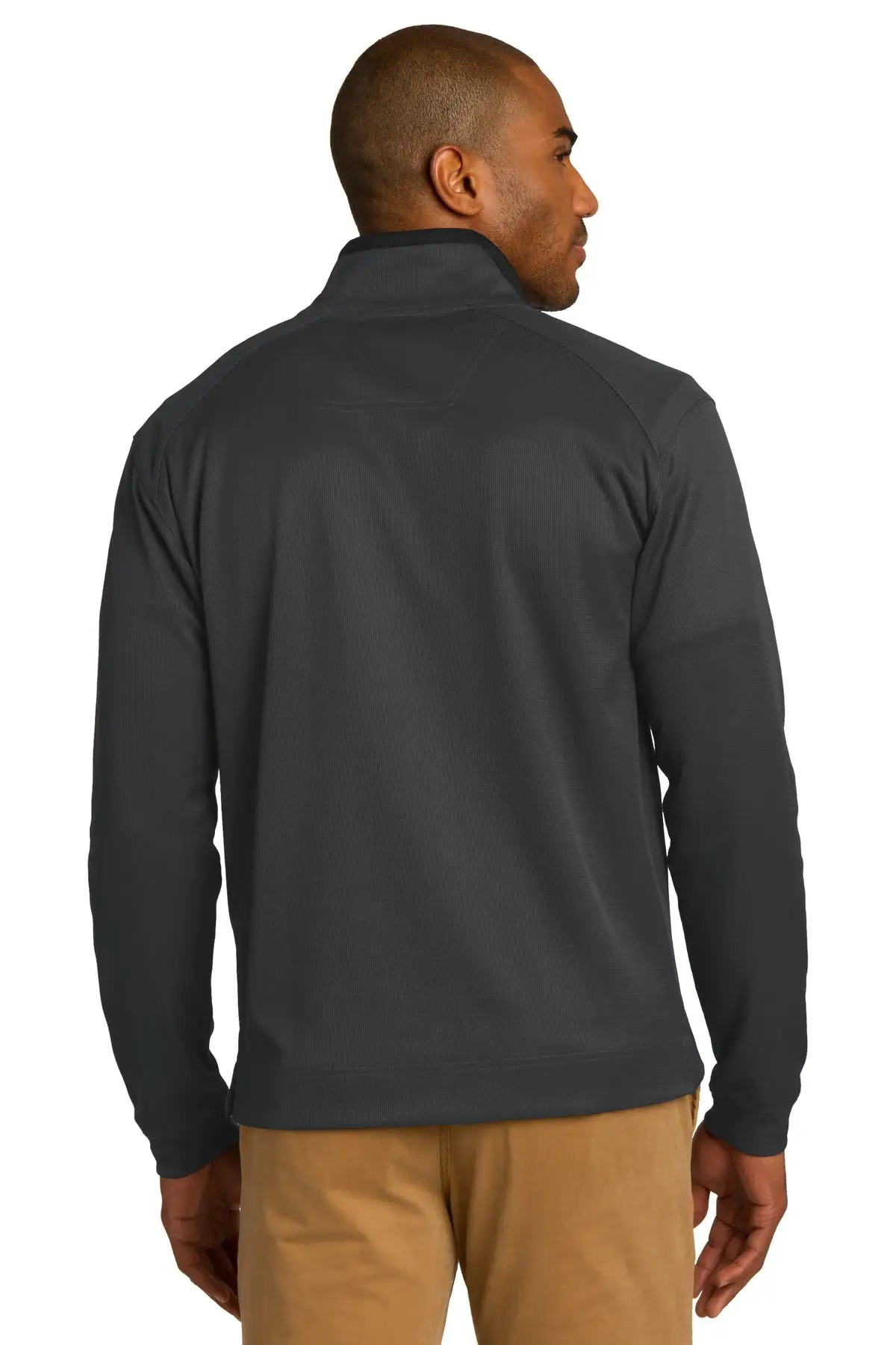Port Authority Men's Vertical Texture 1/4-Zip Pullover. K805 - Image 3
