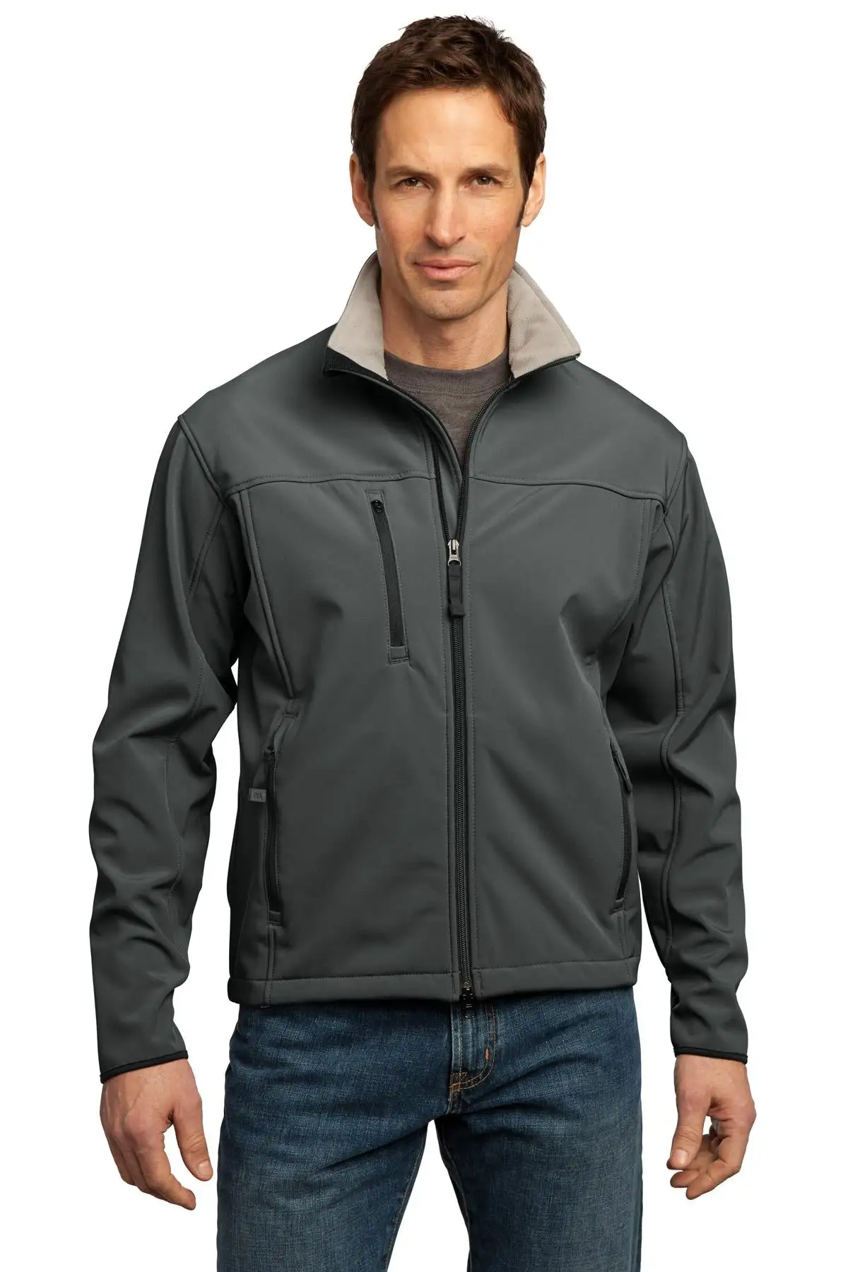 Port Authority Men's Tall Glacier Soft Shell Jacket. TLJ790 - Image 2