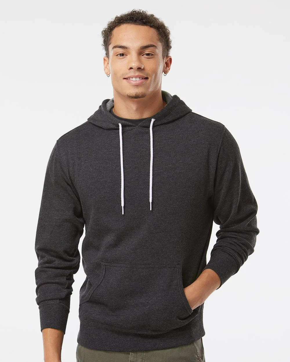 Independent Trading Co. Men's Lightweight Hooded Sweatshirt