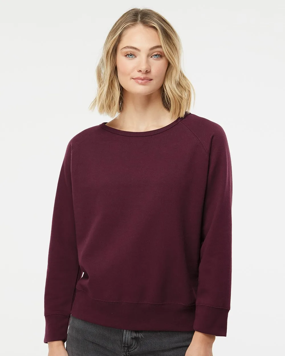 Independent Trading Co. Men's Juniors Heavenly Fleece Lightweight Sweatshirt