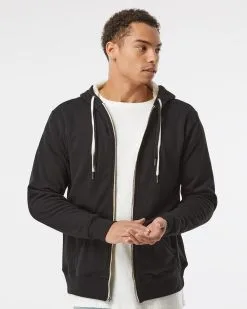 Independent Trading Co. Men's Sherpa-Lined Hooded Sweatshirt