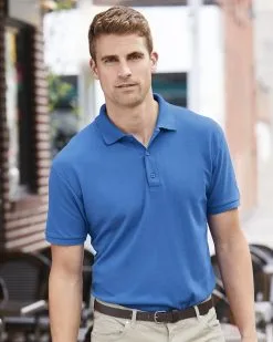 Gildan Men's Premium CottonŸ Double Piqué Polo