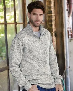 Weatherproof Vintage Sweaterfleece Quarter-Zip Sweatshirt