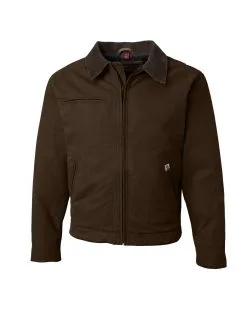 DRI DUCK Men's Outlaw Boulder Cloth Jacket With Corduroy Collar Tall Sizes