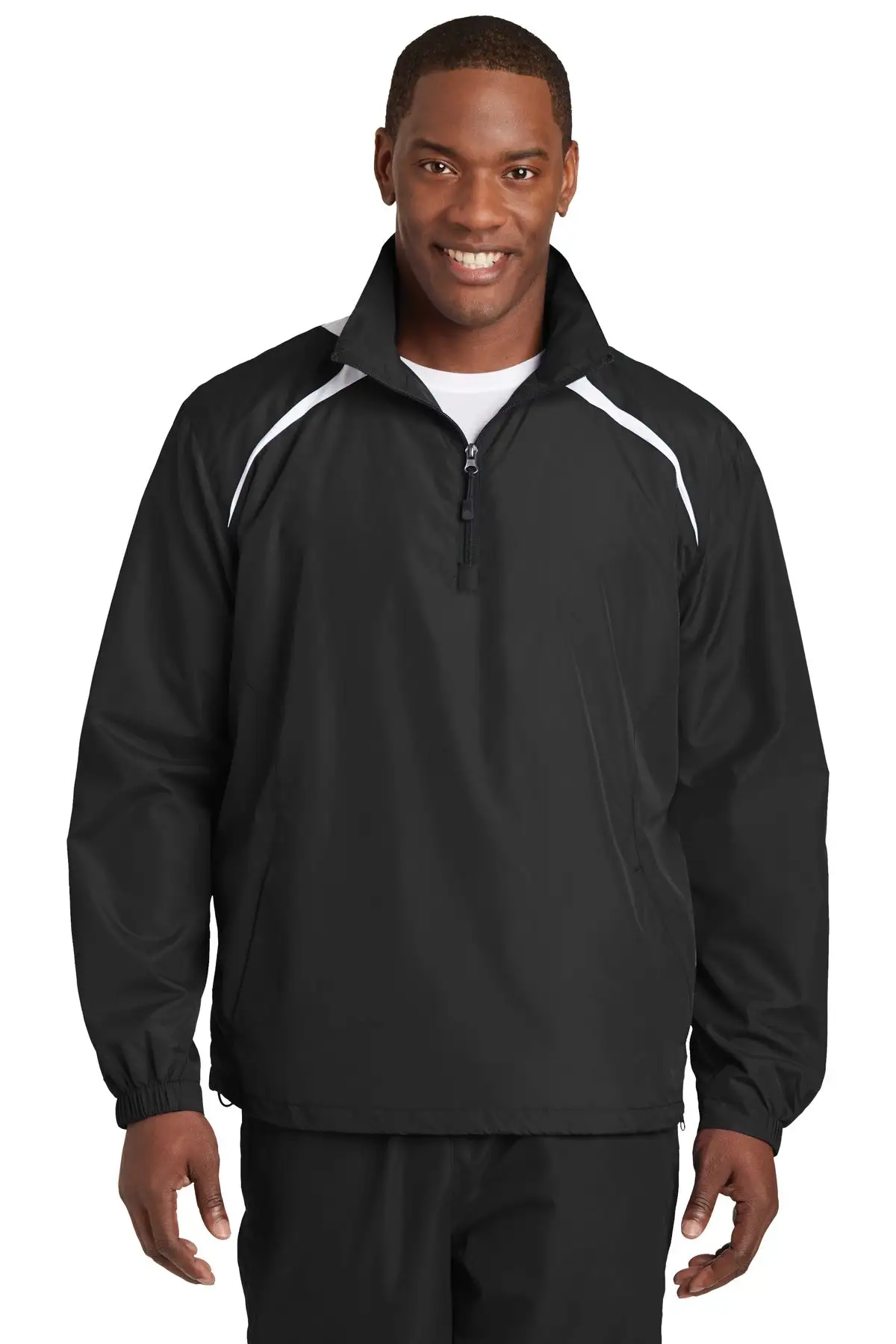 Sport-Tek Men's 1/2-Zip Wind Shirt - Image 2