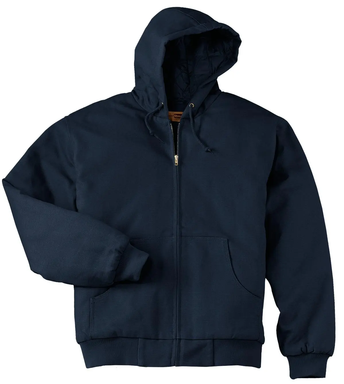 CornerStone Men's Duck Cloth Hooded Work Jacket. J763H - Image 4