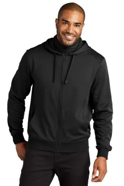 Port Authority Men's Smooth Fleece Hooded Jacket